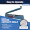 Sealer Sales 16" KF-Series Hand Sealer w/ 2.6mm Seal Width KF-400H - alternate 3